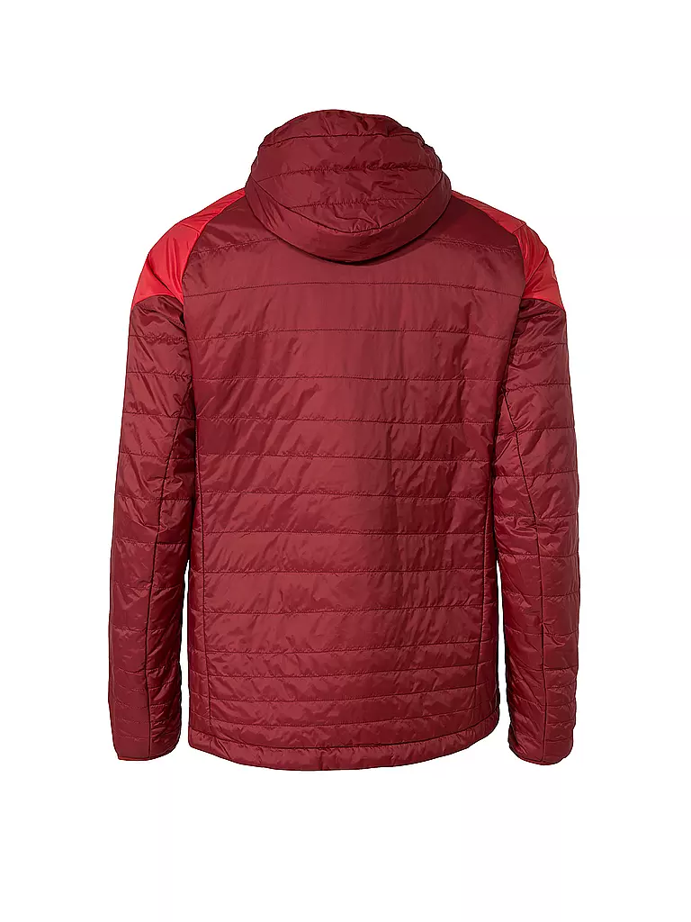 VAUDE | Herren Isolationsjacke Freney V Hoodie | Rouge foncé