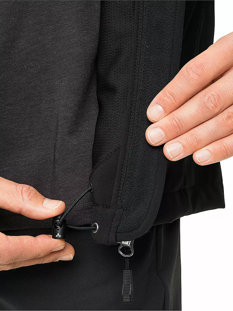 VAUDE | Herren Softshelljacke Cyclone | Noir