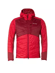 VAUDE | Herren Touren Isojacke Sesvenna Hoodie | Rouge foncé
