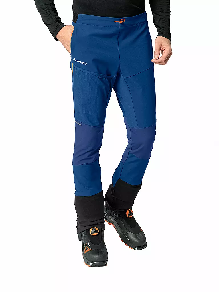 VAUDE | Herren Touren Softshellhose Larice Light | Bleu