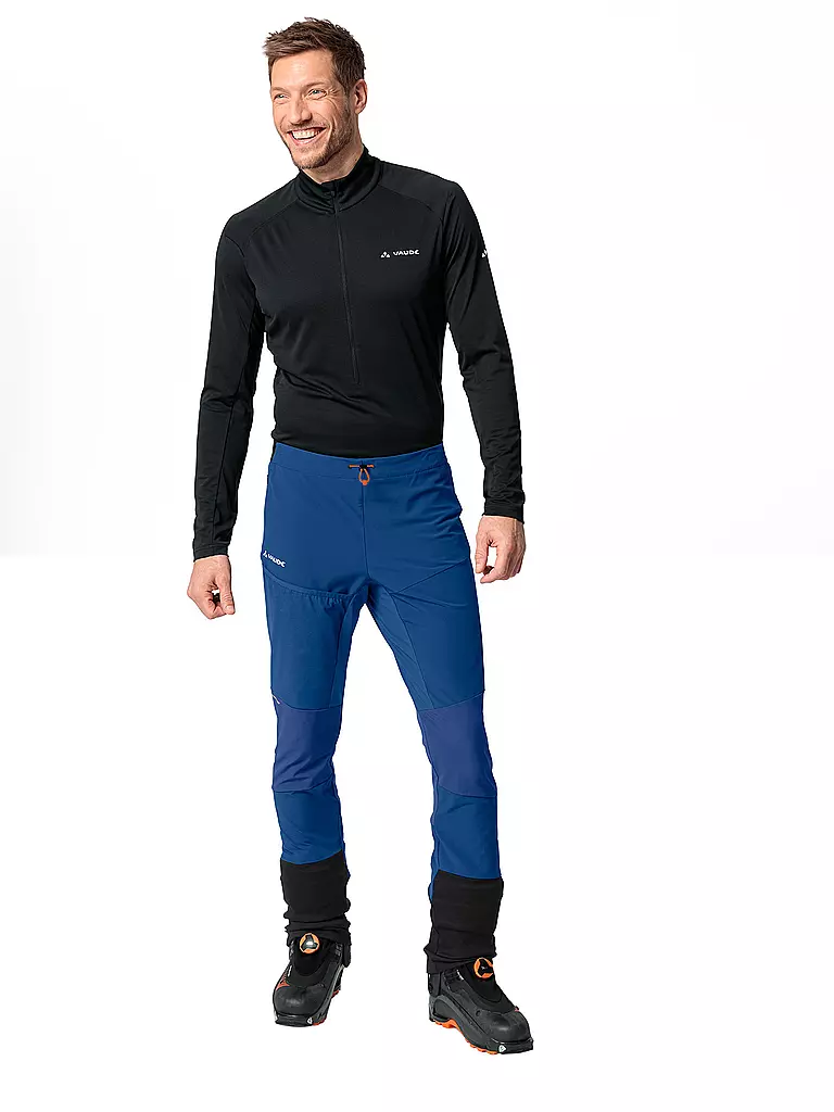 VAUDE | Herren Touren Softshellhose Larice Light | Bleu