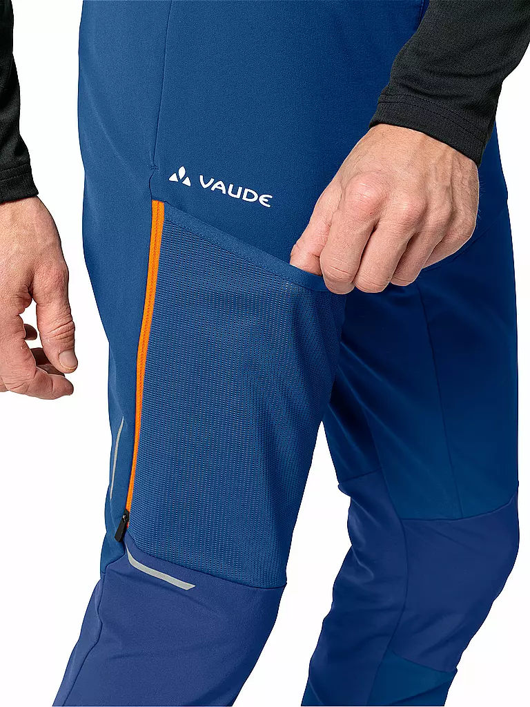 VAUDE | Herren Touren Softshellhose Larice Light | Bleu
