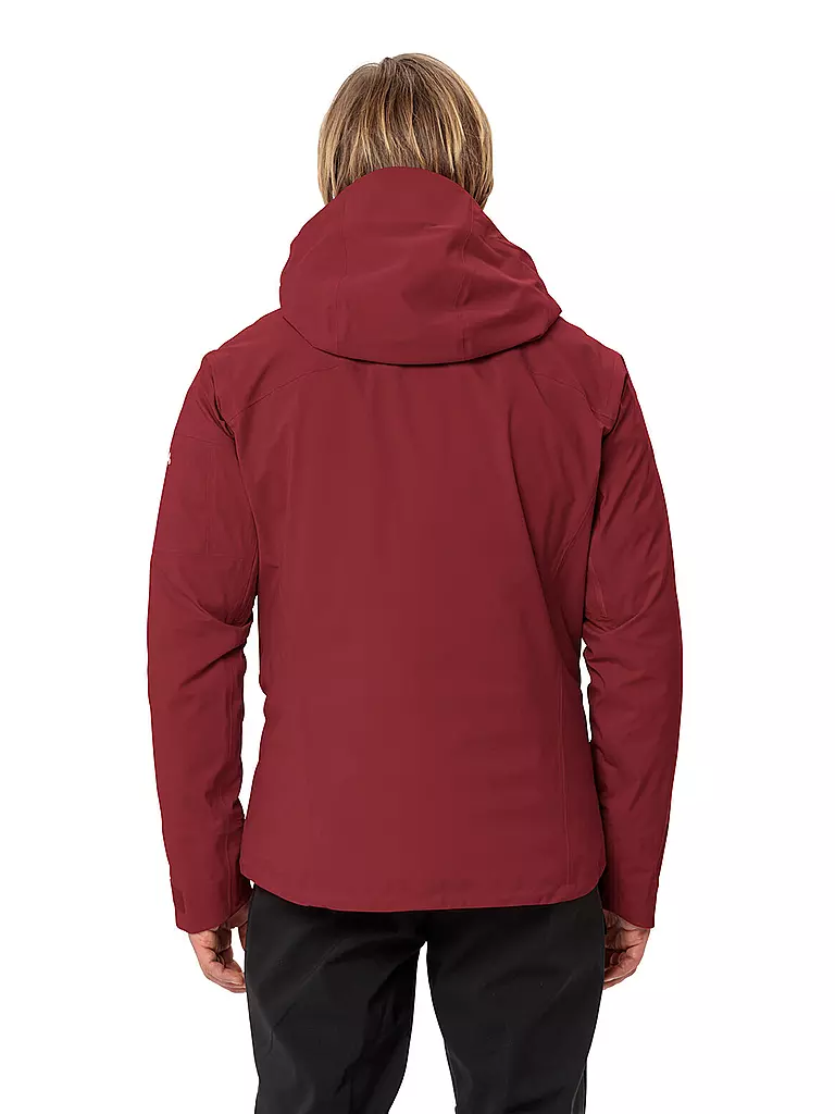 VAUDE | Herren Tourenjacke Monviso 3L | Rouge foncé
