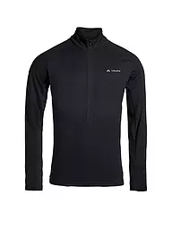 VAUDE | Zipshirt de sport pour homme Larice Light Shirt II | Noir