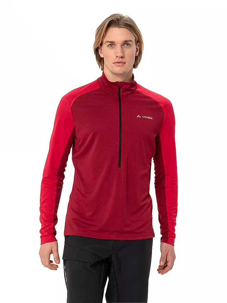 VAUDE | Herren Tourenshirt  Larice Light Shirt II | Rouge foncé
