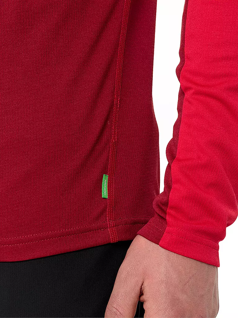 VAUDE | Herren Tourenshirt  Larice Light Shirt II | Rouge foncé
