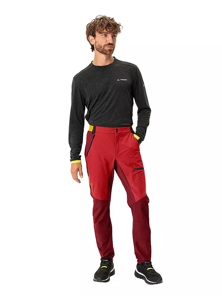 VAUDE | Herren Wanderhose Scopi | Rouge foncé