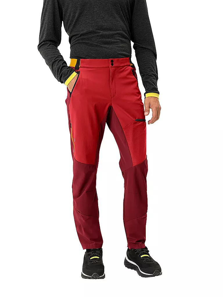 VAUDE | Herren Wanderhose Scopi | Rouge foncé