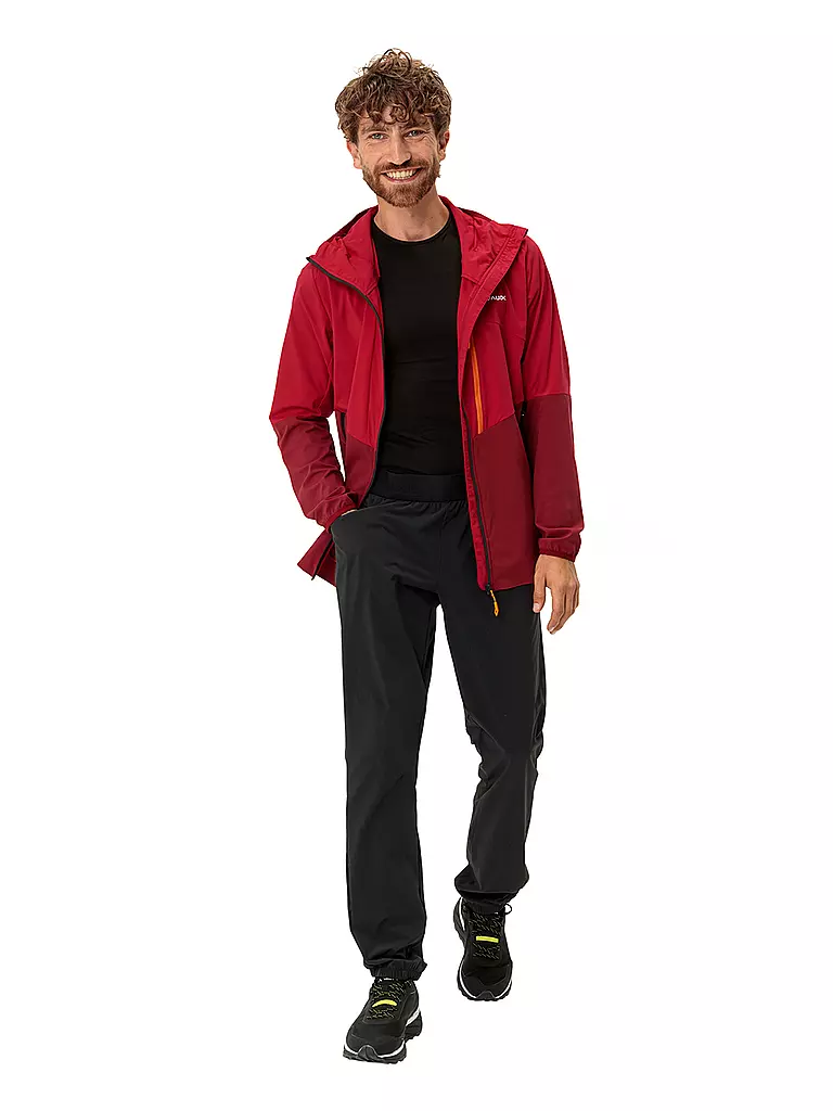 VAUDE | Herren Wanderjacke Tekoa Hoodie | Rouge foncé