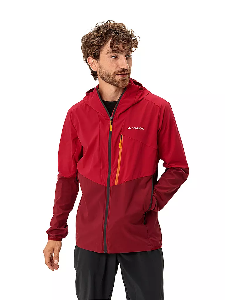 VAUDE | Herren Wanderjacke Tekoa Hoodie | Rouge foncé