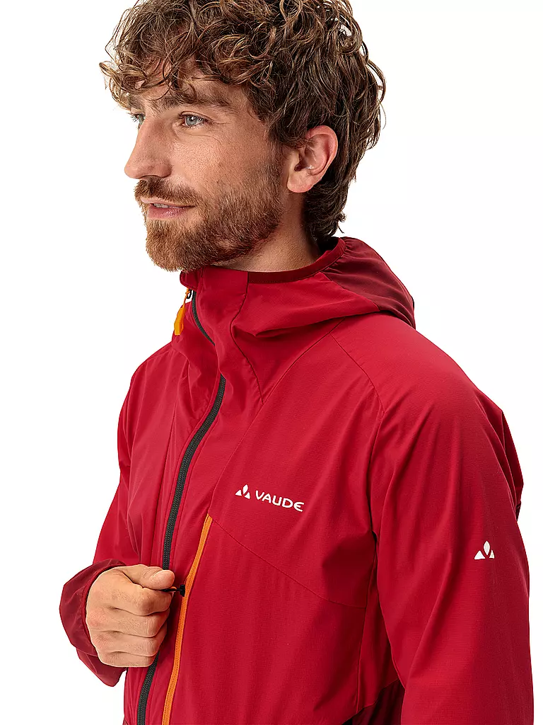 VAUDE | Herren Wanderjacke Tekoa Hoodie | Rouge foncé