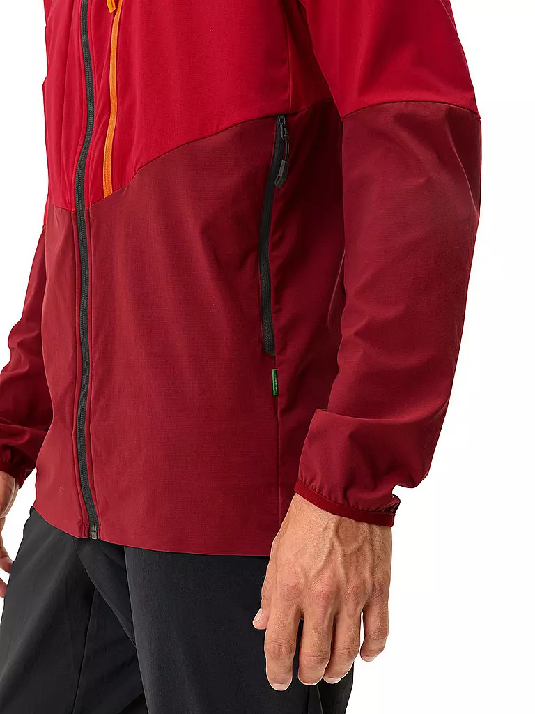 VAUDE | Herren Wanderjacke Tekoa Hoodie | Rouge foncé