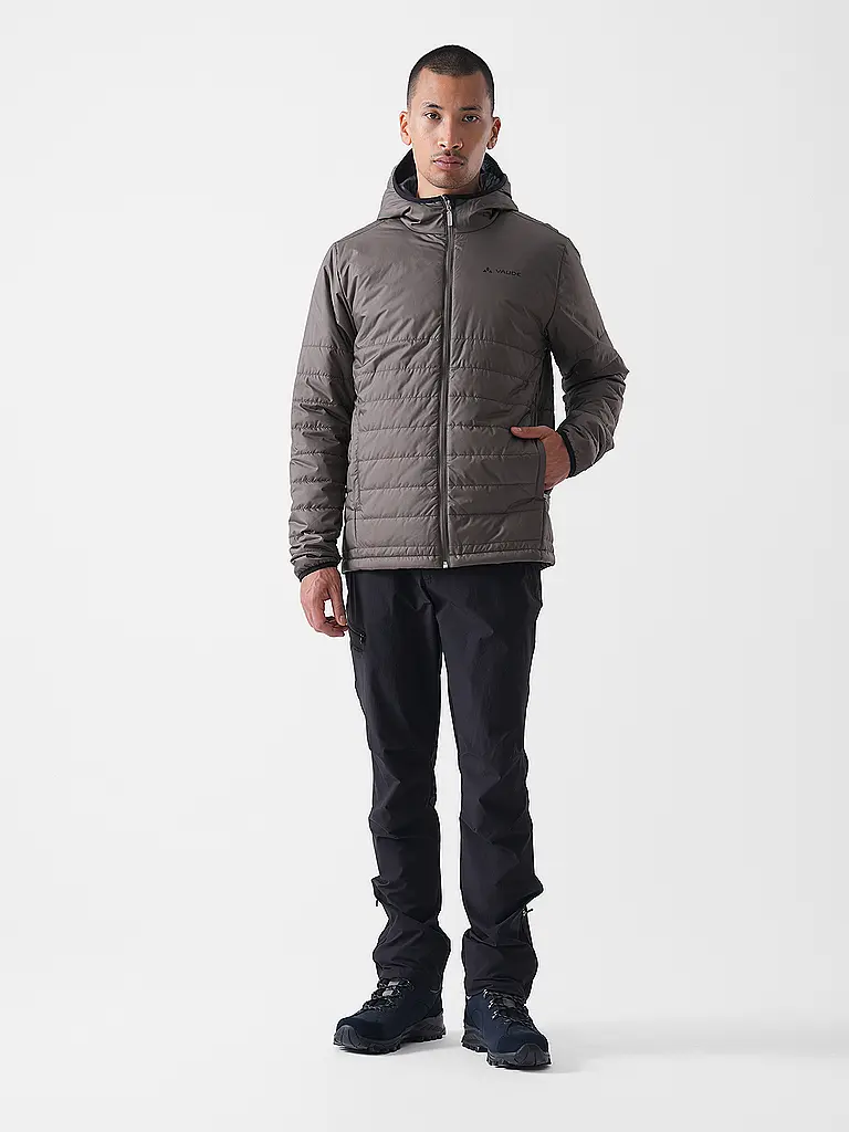 VAUDE | Isojacke Berni Hoodie pour homme | Marron