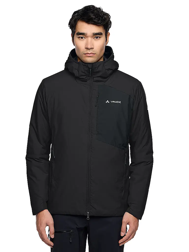 VAUDE | Isojacke Monviso Warm Hoodie pour hommes | Noir