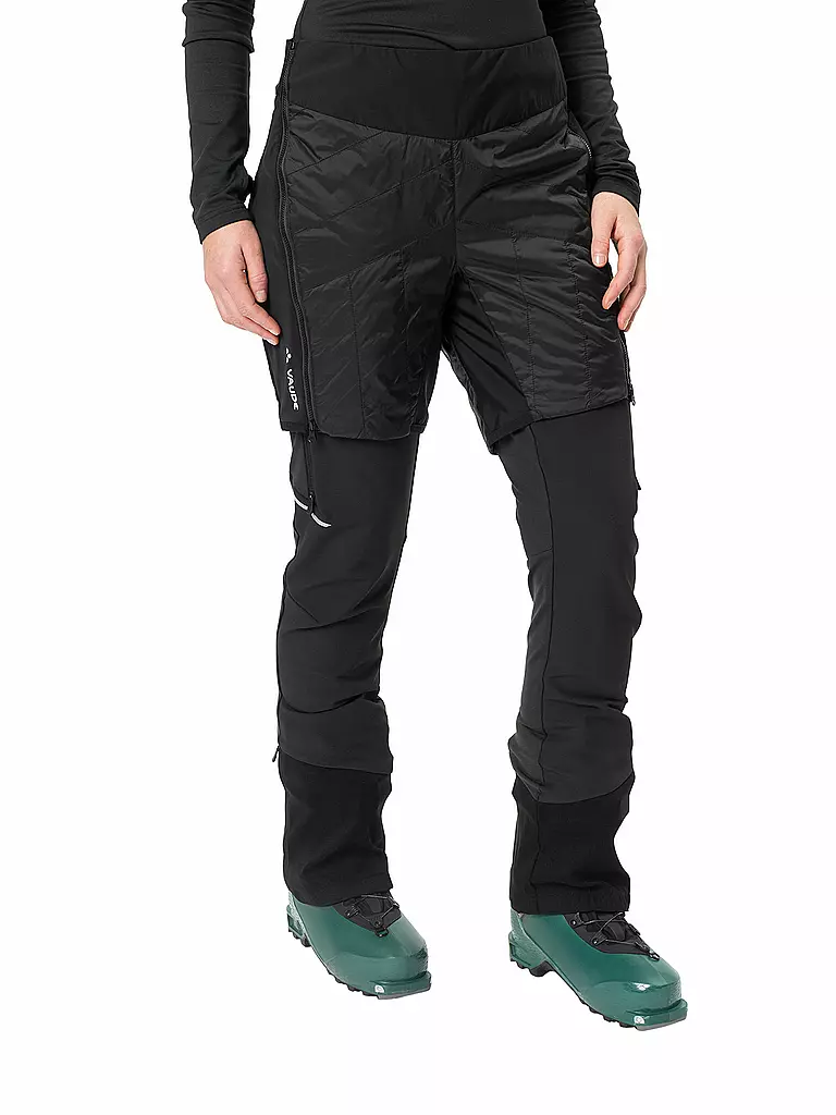 VAUDE | Isoshort Sesvenna Femme | Noir