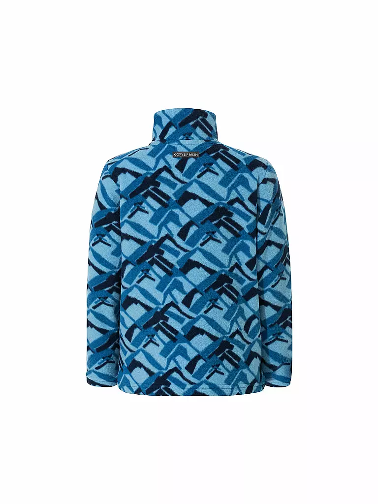 VAUDE | Kinder Fleecejacke Pulex AOP | Bleu