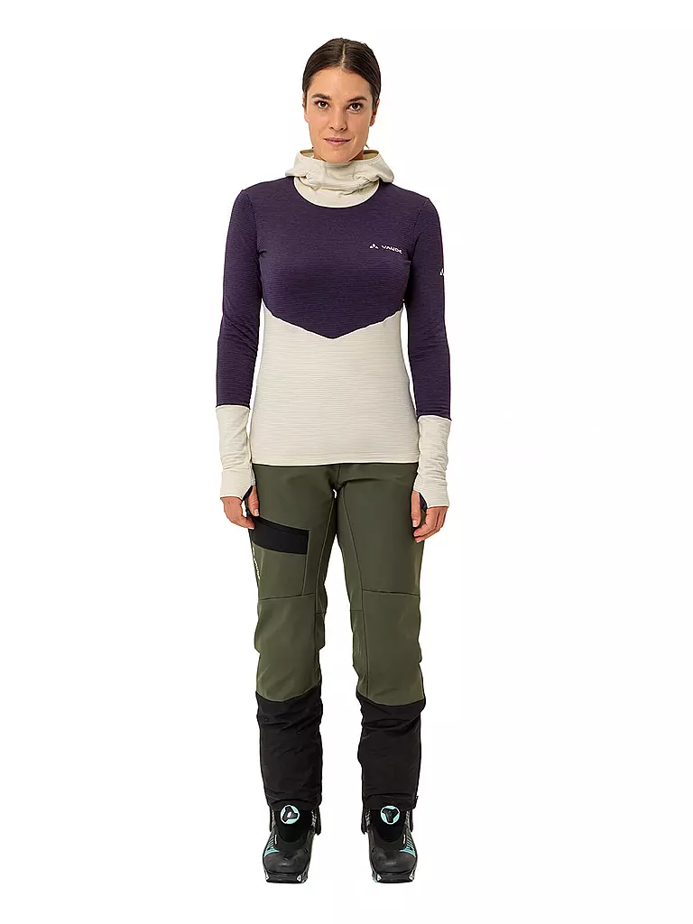 VAUDE | Maillot de randonnée à capuche Monviso pour femmes | Lilas