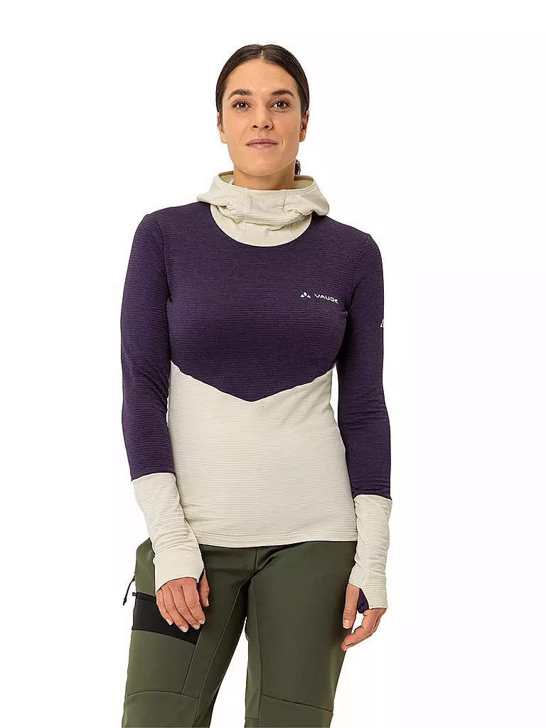 VAUDE | Maillot de randonnée à capuche Monviso pour femmes | Lilas