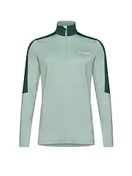 VAUDE | Maillot de randonnée pour femmes Livigno avec zip | Vert clair