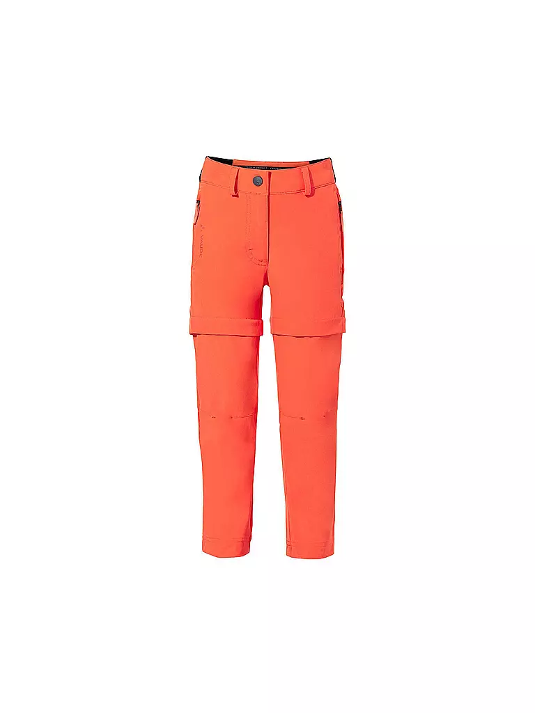 VAUDE | Pantalon de randonnée enfant Slim Fit ZipOff | Orange