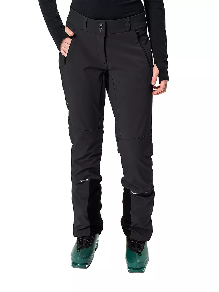 VAUDE | Pantalon de randonnée softshell Larice pour femmes | Noir