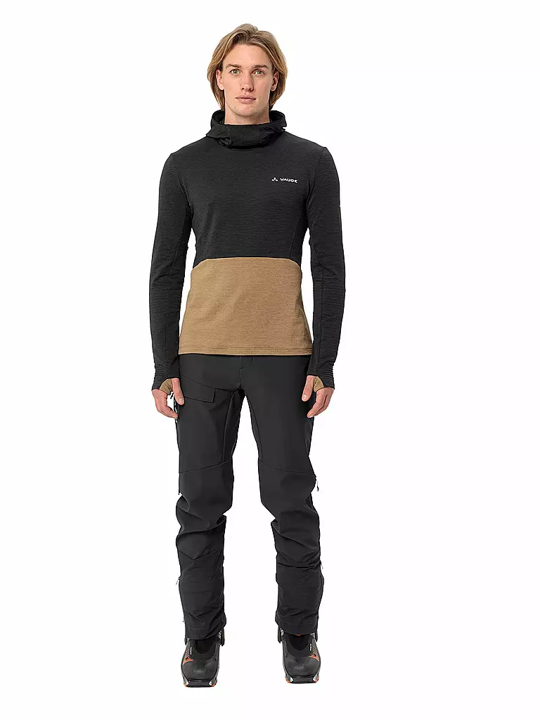 VAUDE | Pantalon de randonnée softshell pour homme Monviso Alpine | Noir