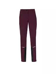 VAUDE | Pantalon softshell de randonnée Larice pour femmes | Rouge foncé