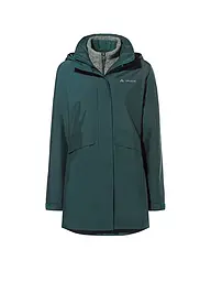 VAUDE | Parka d'hiver pour femme Idris 3-en-1 à capuche | Vert foncé