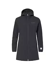 VAUDE | Parka softshell chaud à capuche Moena pour femmes | Noir