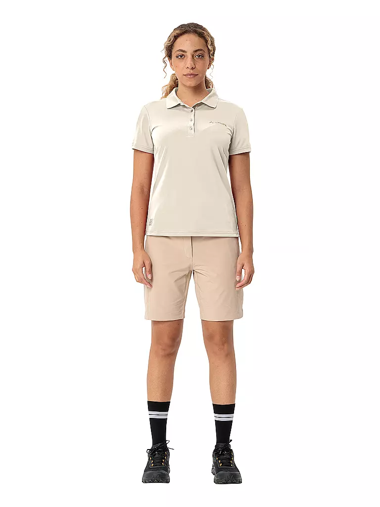 VAUDE | Polo de sport essentiel pour femmes | Beige