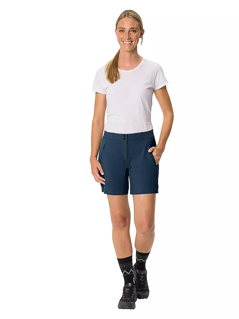 VAUDE | Short de randonnée femme Scopi II | Bleu foncé