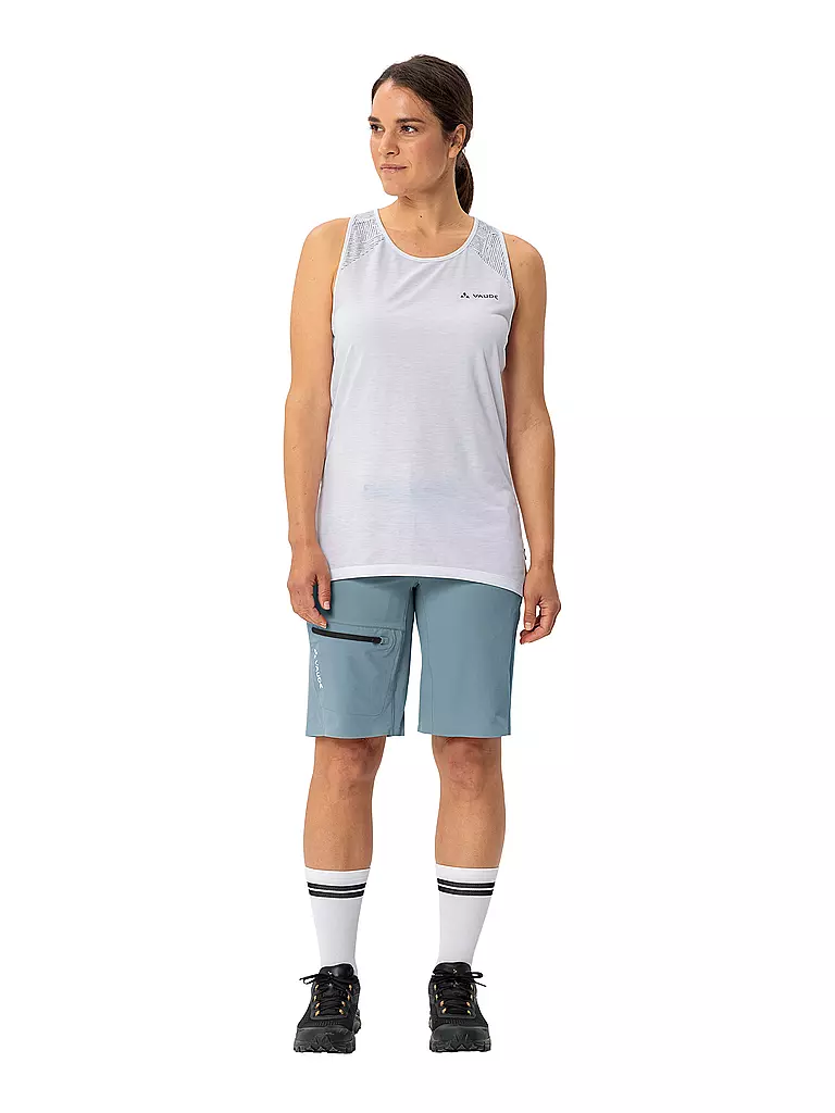VAUDE | Short Softshell Badile Femme | Bleu clair