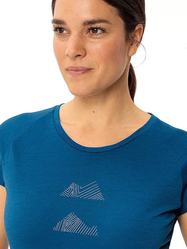VAUDE | T-shirt de sport en laine Tekoa pour femmes |