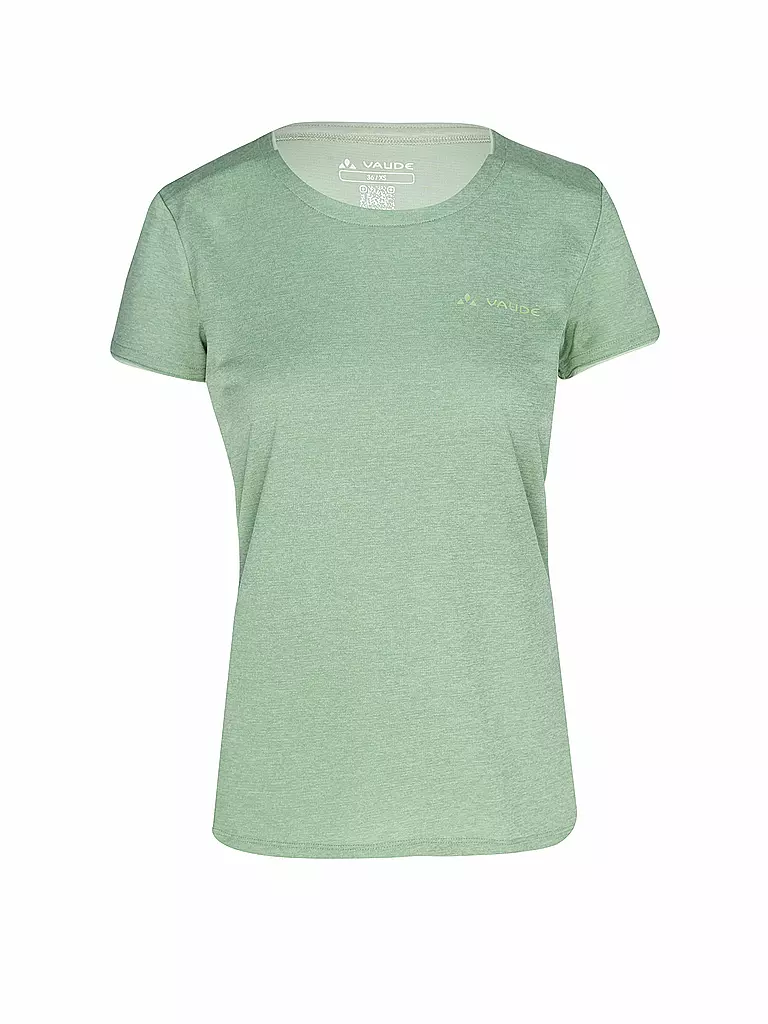 VAUDE | T-shirt de sport Essential pour femmes | Vert clair