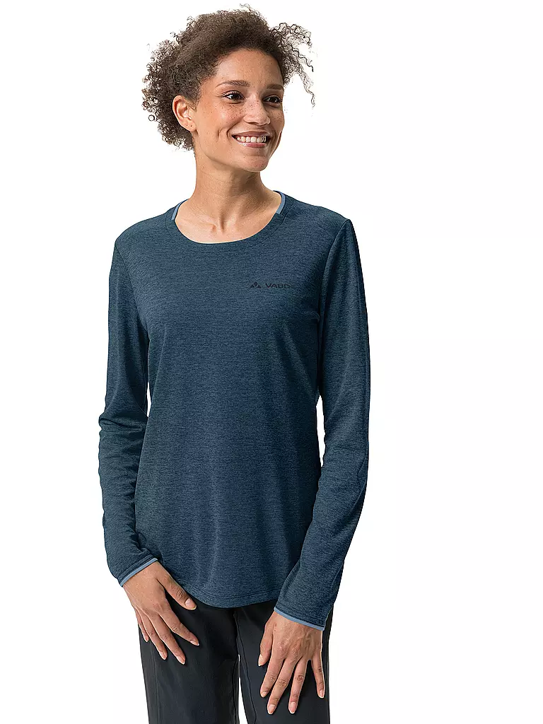 VAUDE | T-shirt de sport Essential pour femmes | Bleu foncé