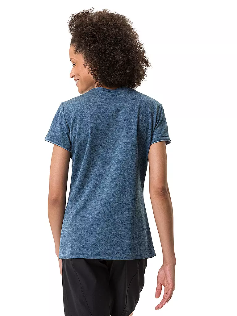 VAUDE | T-shirt de sport Essential pour femmes | Bleu foncé