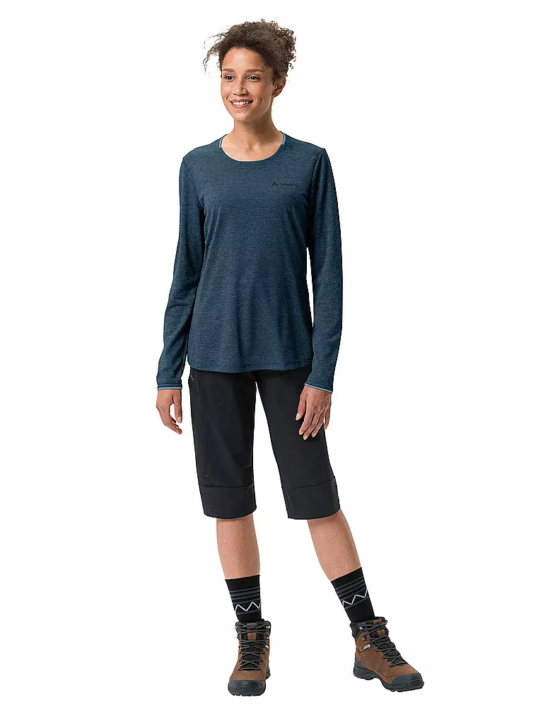 VAUDE | T-shirt de sport Essential pour femmes | Bleu foncé