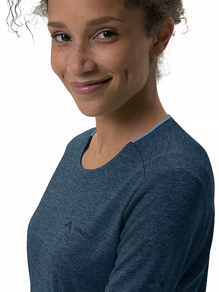 VAUDE | T-shirt de sport Essential pour femmes | Bleu foncé