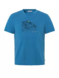 VAUDE | T-shirt de sport homme Tekoa Wool | Bleu