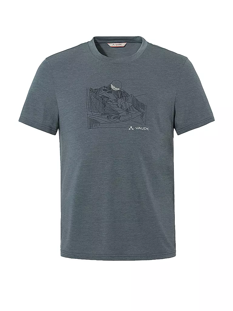 VAUDE | T-shirt de sport homme Tekoa Wool | Gris