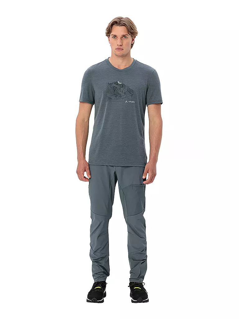 VAUDE | T-shirt de sport homme Tekoa Wool | Gris