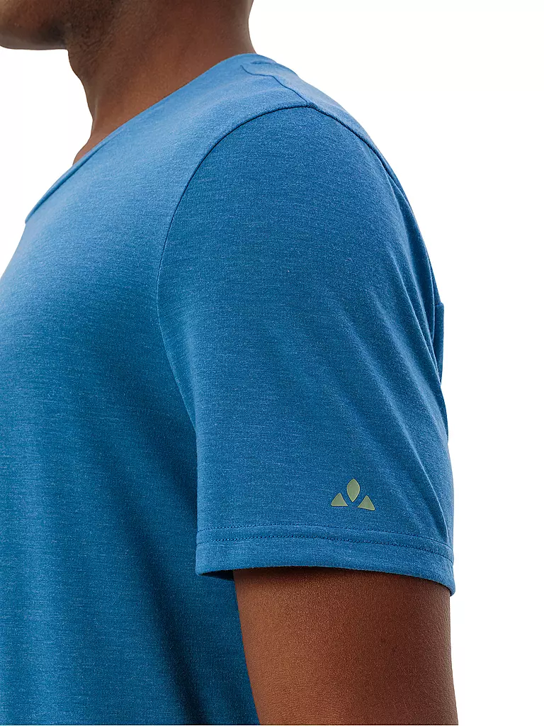 VAUDE | T-shirt de sport homme Tekoa Wool | Bleu