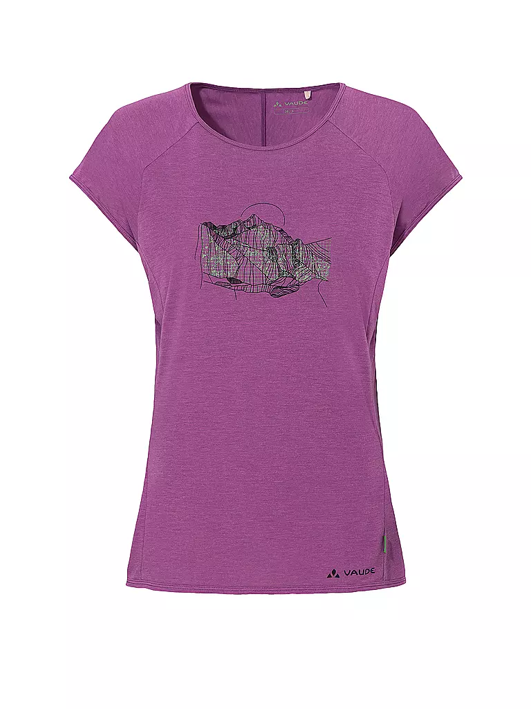 VAUDE | T-shirt de sport pour femmes Tekoa II | Lilas