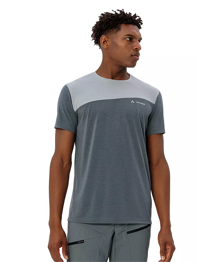 VAUDE | T-shirt de sport pour homme Sveit Wool | Gris