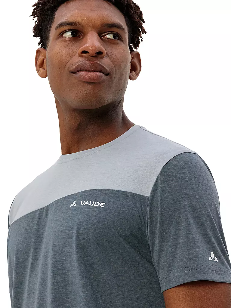 VAUDE | T-shirt de sport pour homme Sveit Wool | Gris