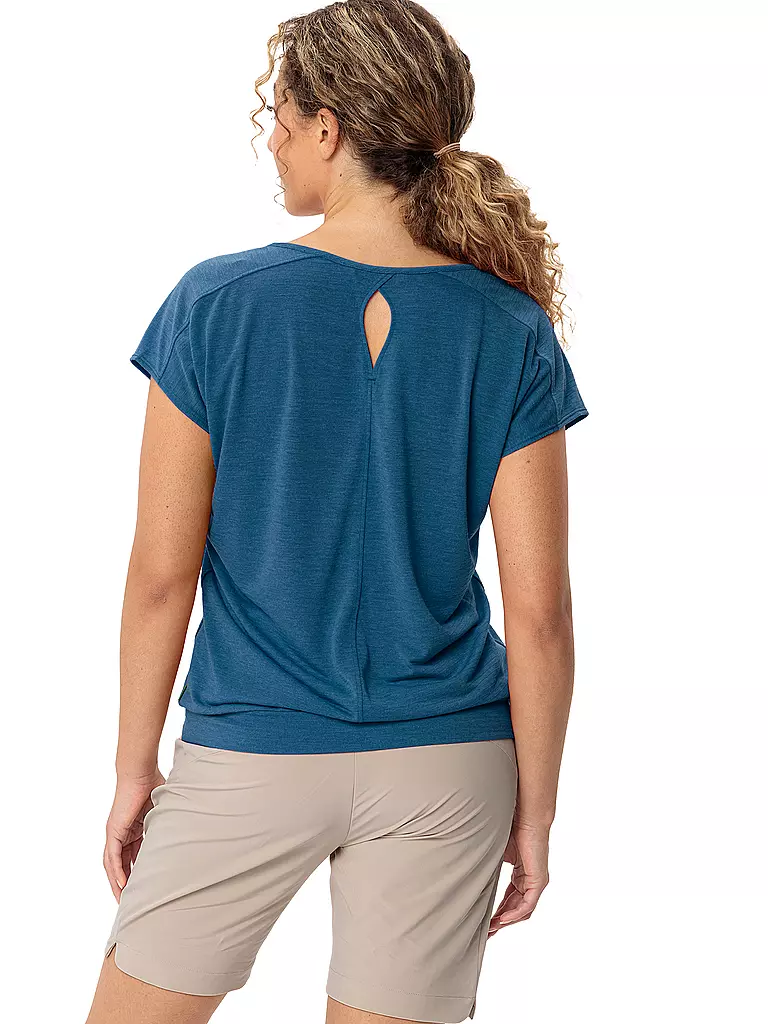 VAUDE | T-shirt de sport rayé Skomer pour femmes |
