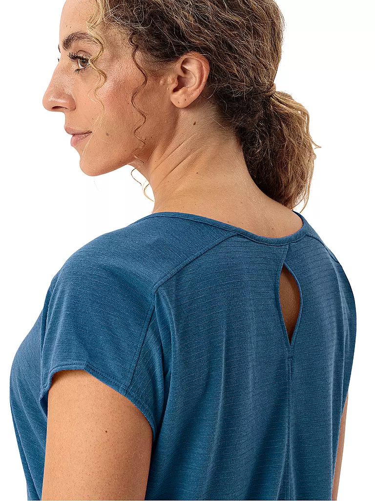 VAUDE | T-shirt de sport rayé Skomer pour femmes |