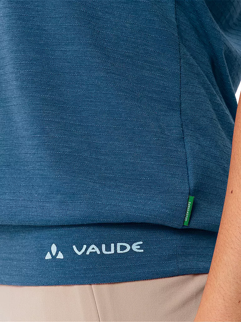 VAUDE | T-shirt de sport rayé Skomer pour femmes |