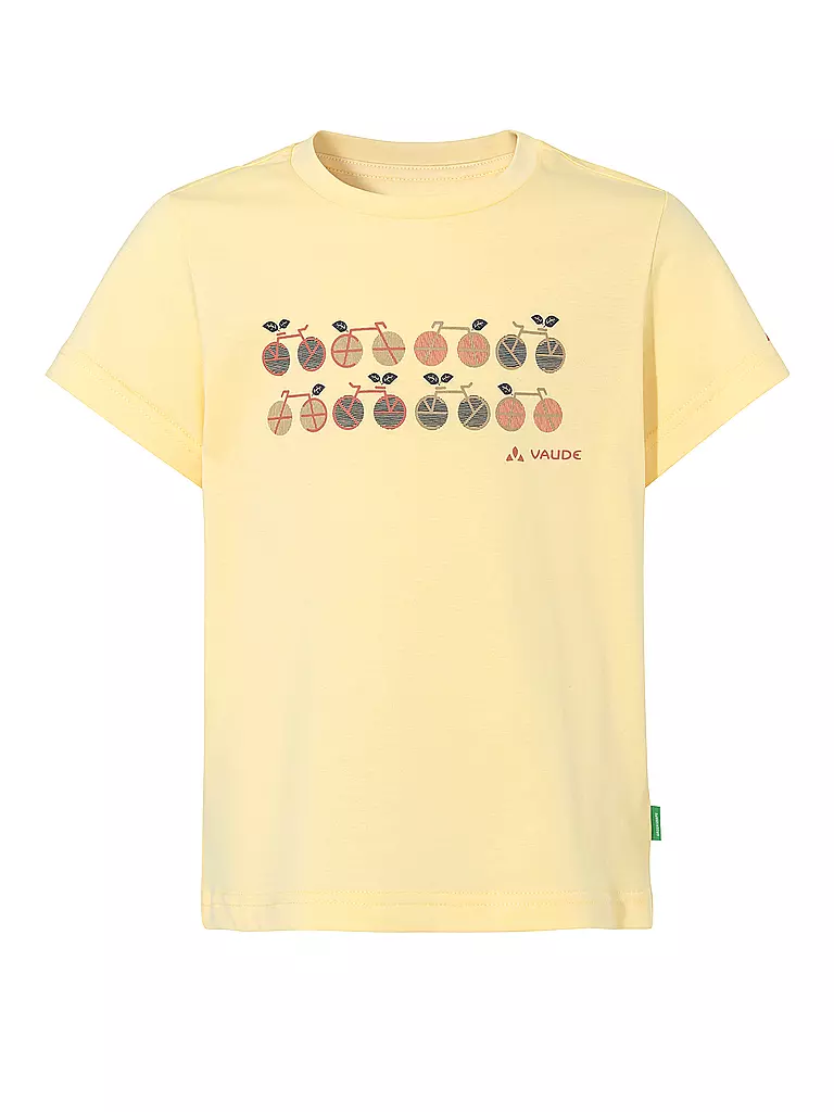 VAUDE | T-shirt fonctionnel Lezza pour enfants | Jaune