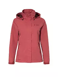 VAUDE | Veste de pluie femme Escape Light 2L à capuche | Rouge foncé